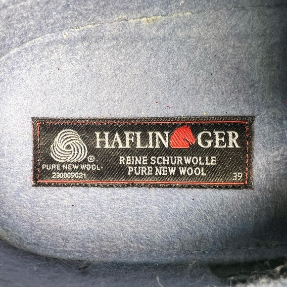 HAFLINGER Cuoricini Felt Clog Wool Slipper | 39 (US8) - Picture 6 of 13